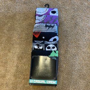 THE NIGHTMARE BEFORE CHRISTMAS SOCKS